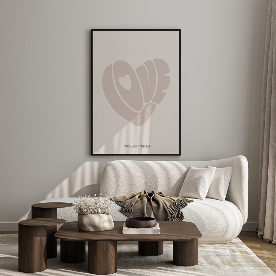 Plakat Serce