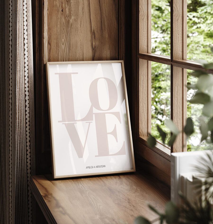 Plakat Love