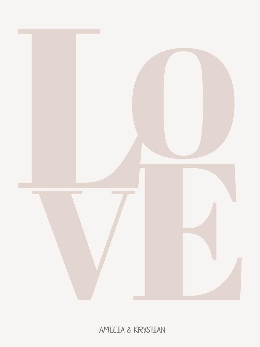 Plakat Love - obrazek 2