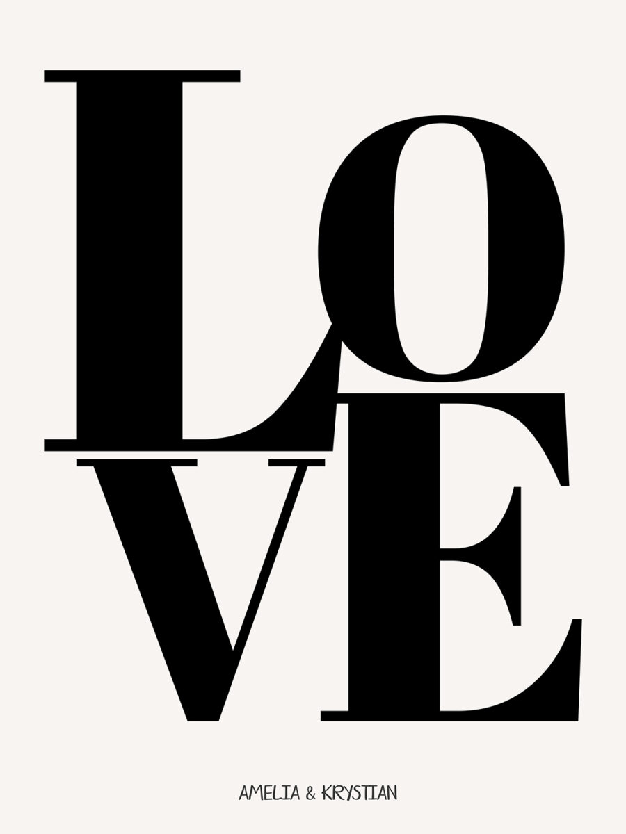 Plakat Love - obrazek 2