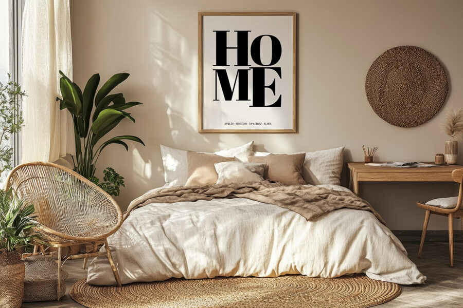 Plakat Home