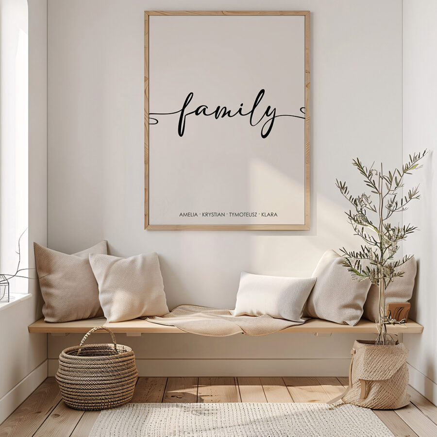 Plakat Family
