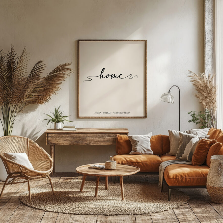 Plakat Home