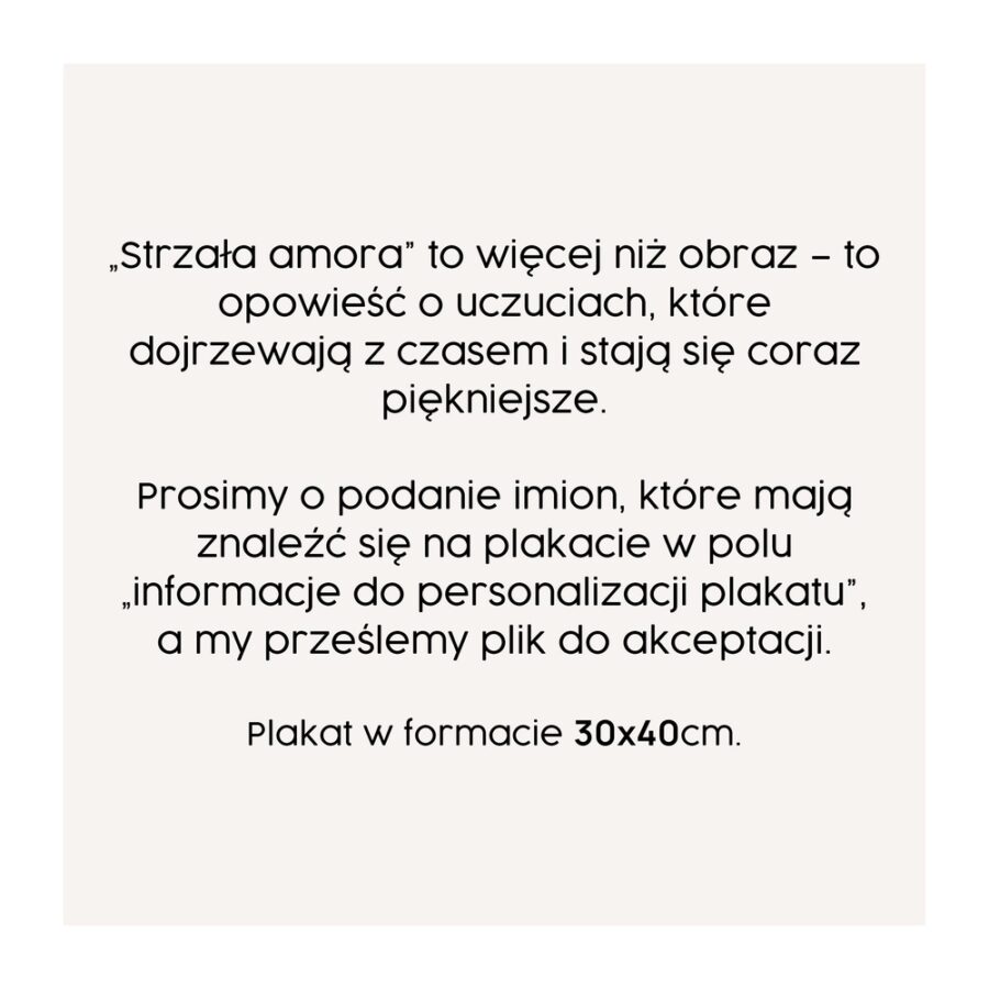 Plakat Strzała Amora - obrazek 2