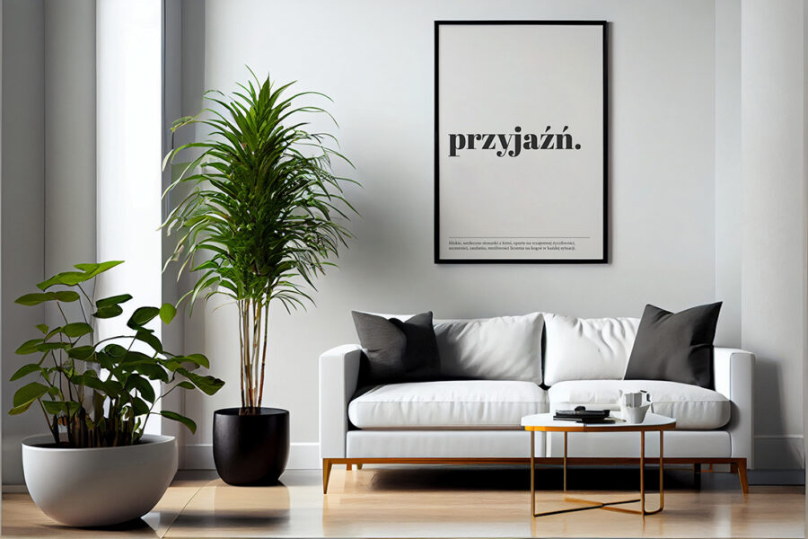 Plakat Definicja Przyjaźni