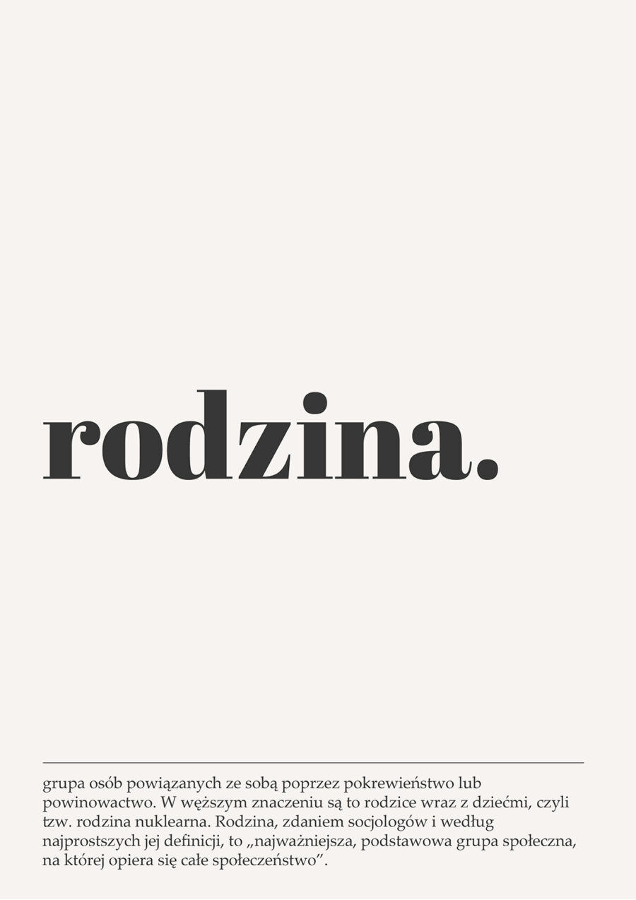 Plakat Rodzina - obrazek 2