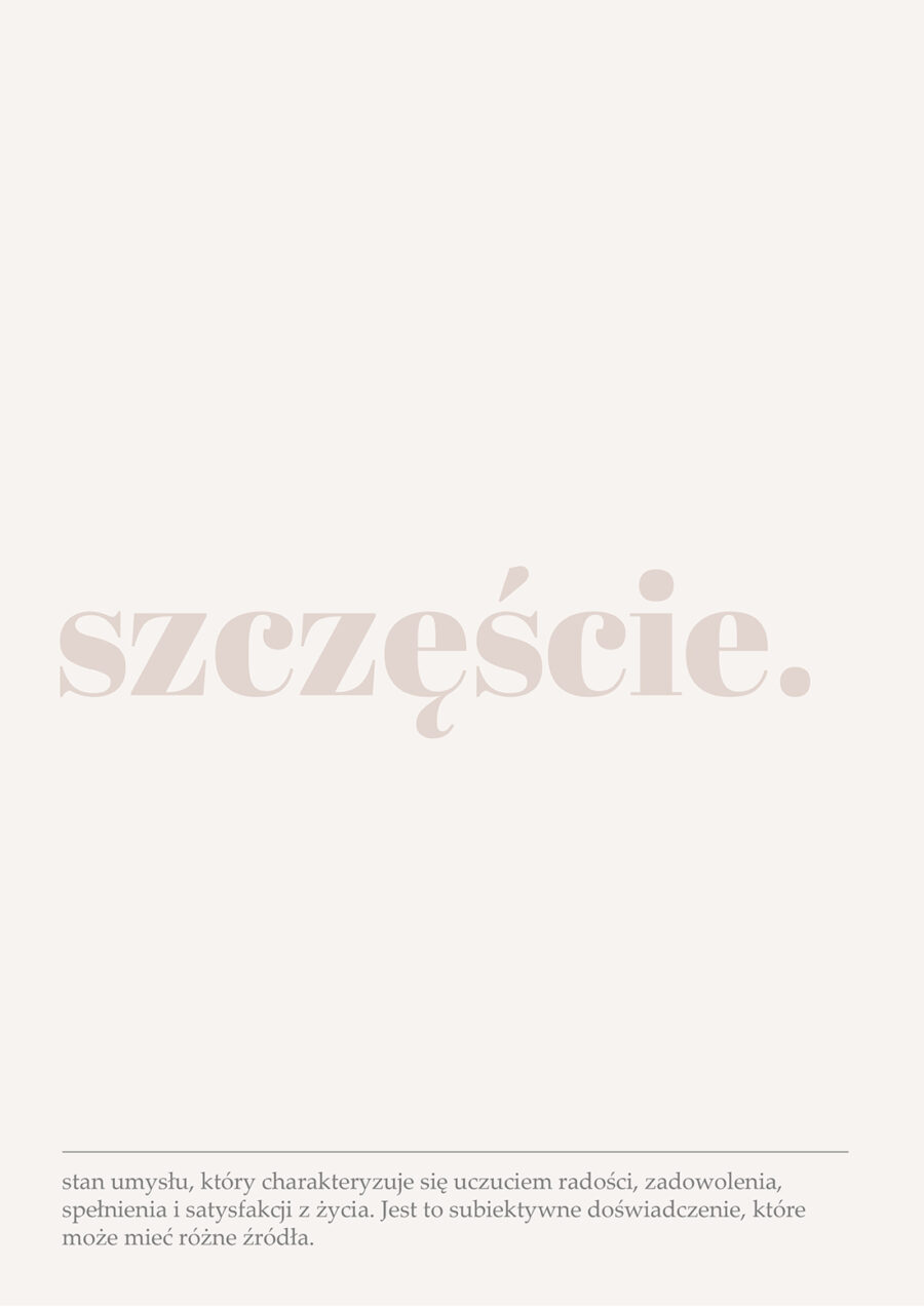 Plakat Szczęście - obrazek 2