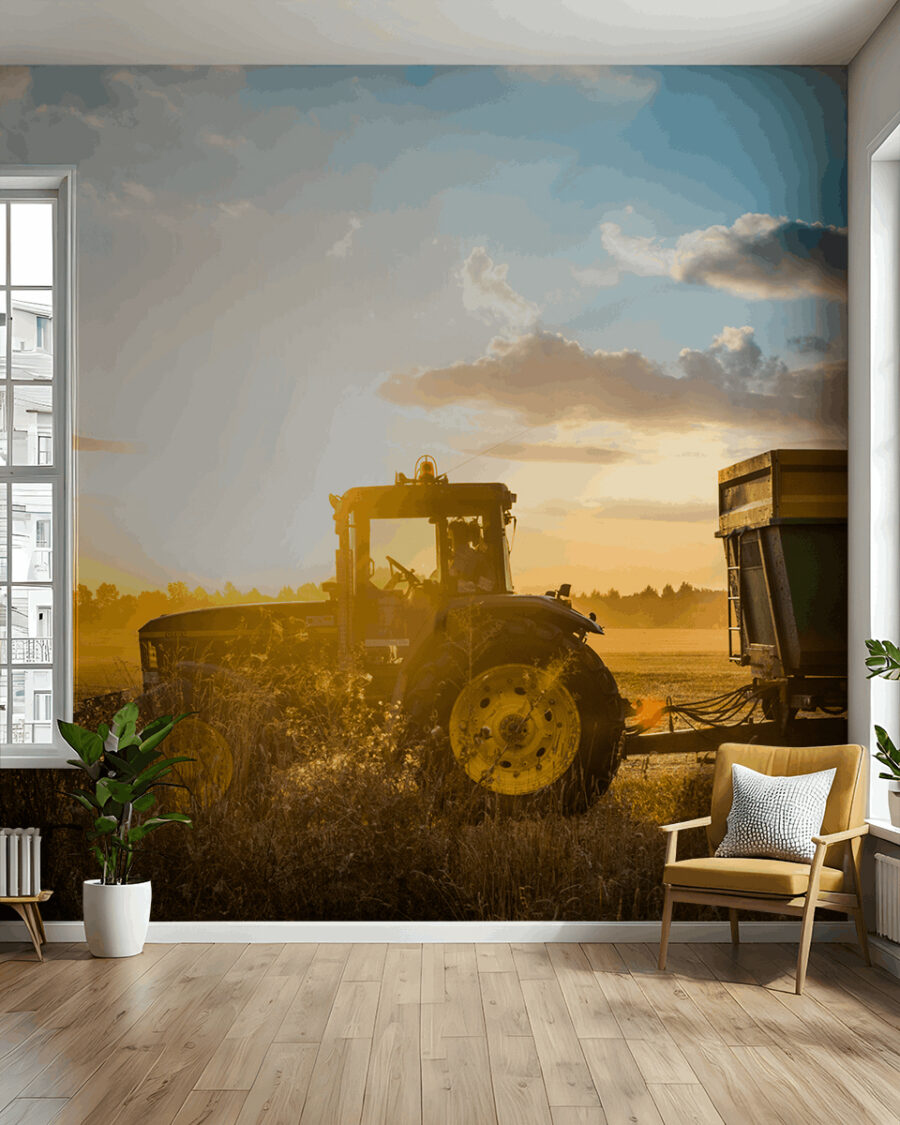 Traktor W Polu