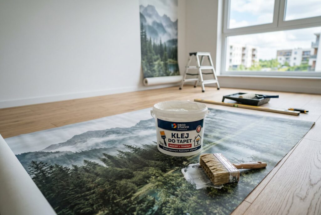 Jak wybrać odpowiedni klej do tapet