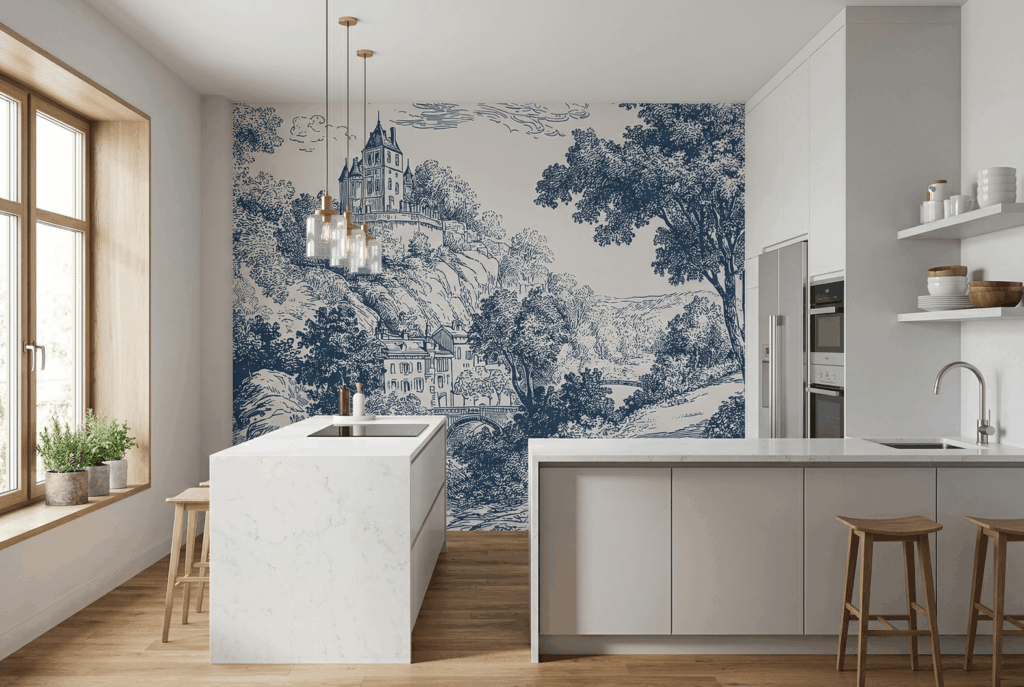 Jak przygotować ściany pod tapetę w kuchni