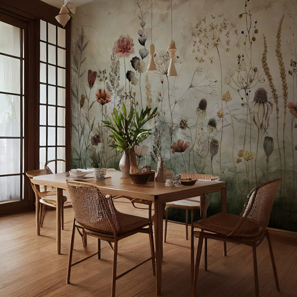 Fototapeta Łąka Kwietna - uniwersalne fototapety