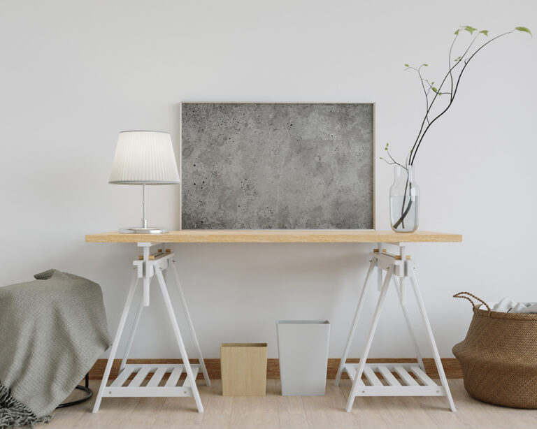Plakat Szary Beton