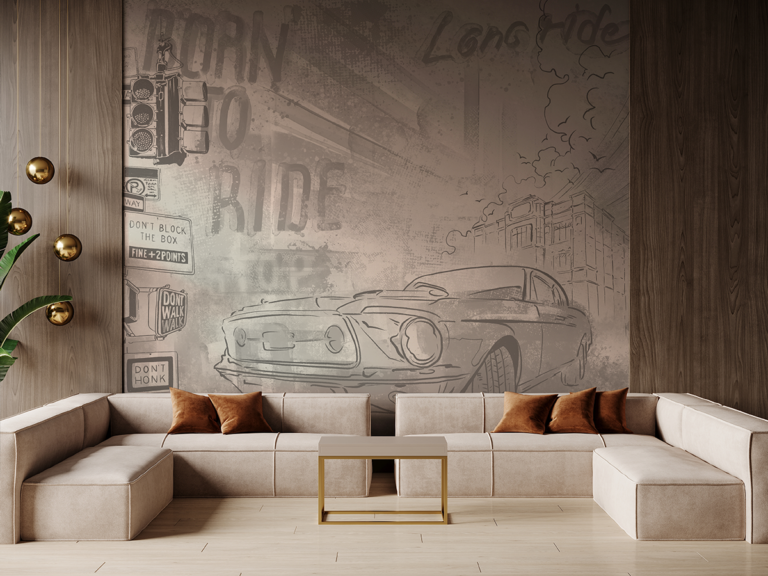 Fototapeta Born to Ride