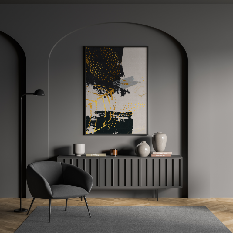 Plakat Abstrakcja Glamour