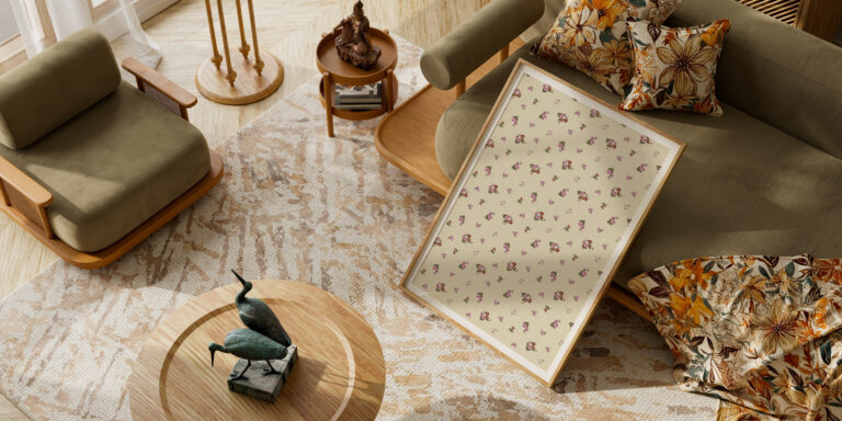 Plakat Różyczki Shabby Chic