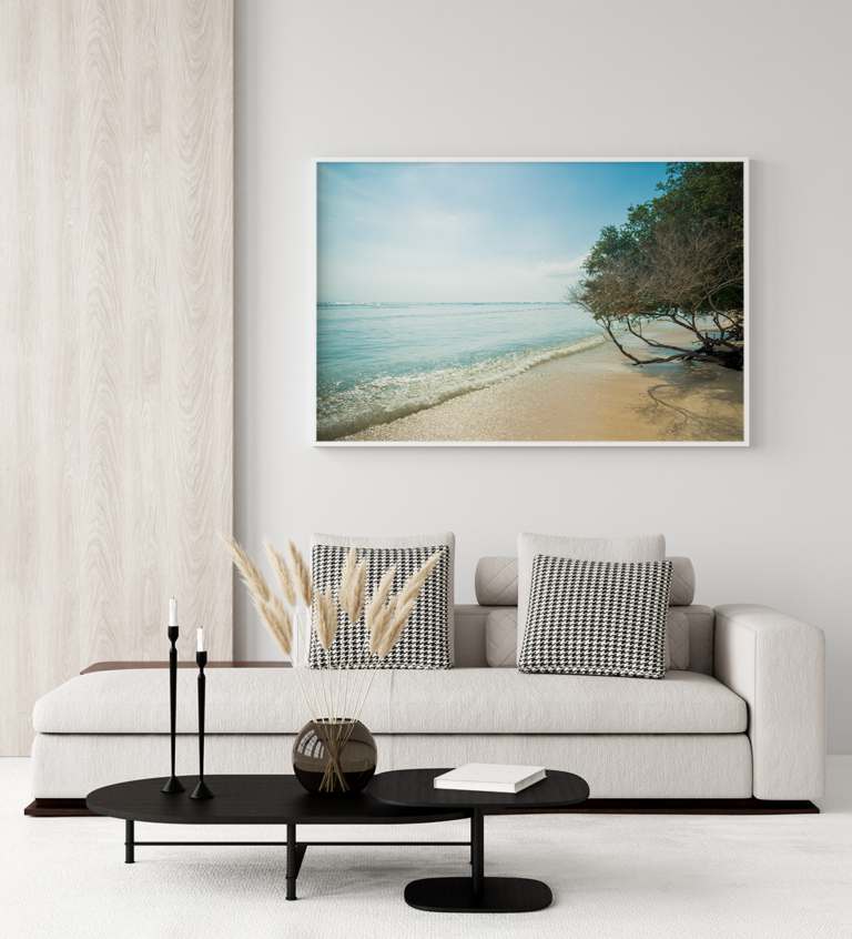 Plakat Plaża pod Drzewami