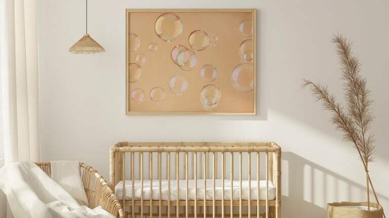 Plakat Pastelowe Bańki