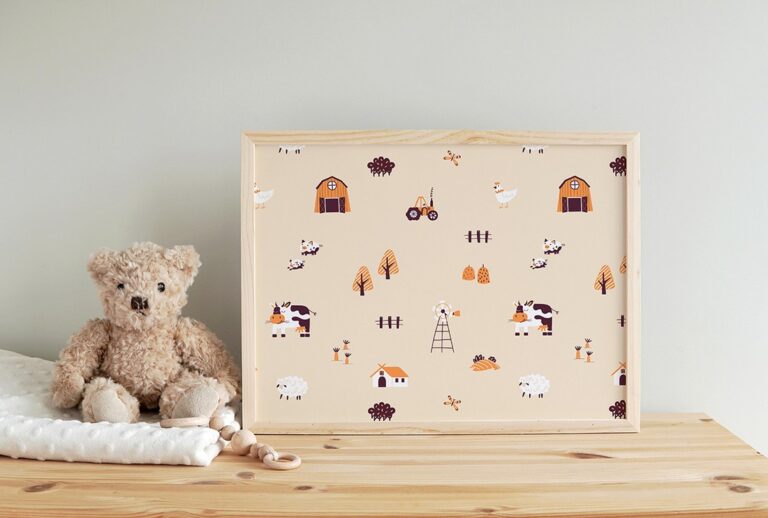 Plakat Farma Pattern