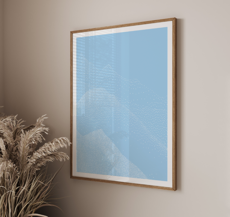 Plakat Kropkowane Góry