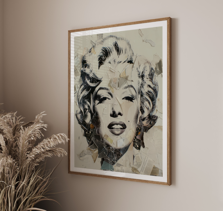 Plakat Portret Retro Glamour