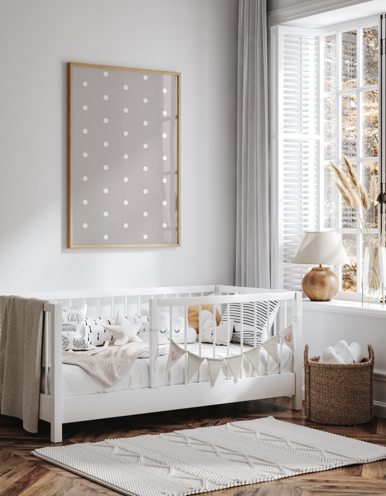 Plakat Kropki w Stylu Boho