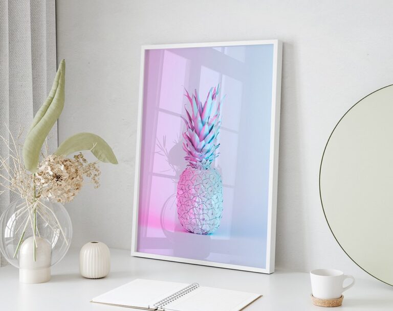 Plakat Ananas Ombre