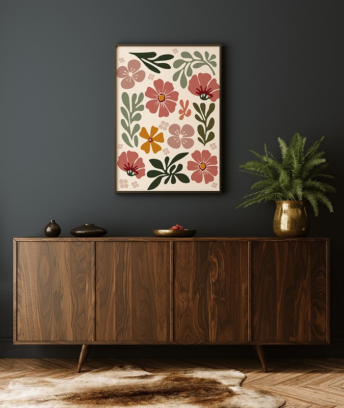 Plakat Boho Ogród