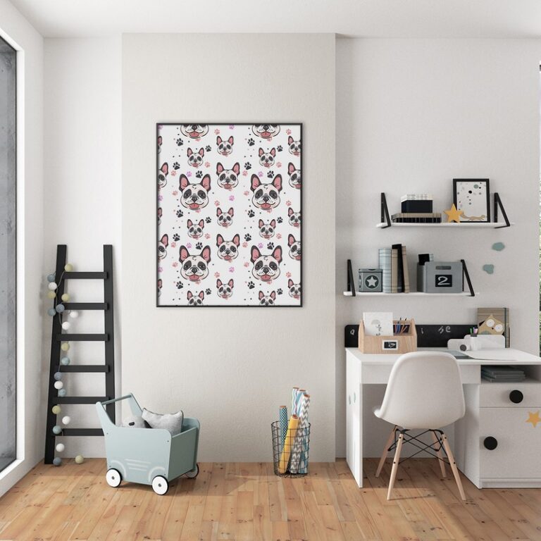 Plakat Buldogowe Love