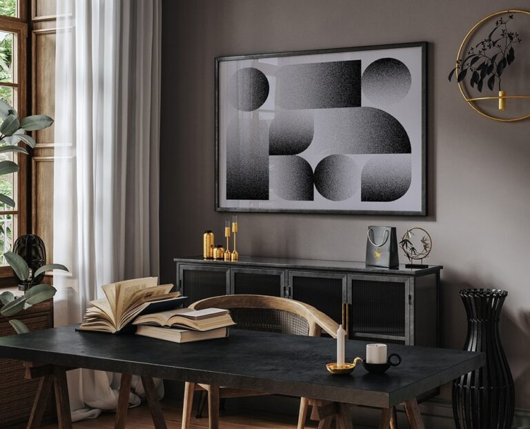 Plakat Geometryczne Kształty
