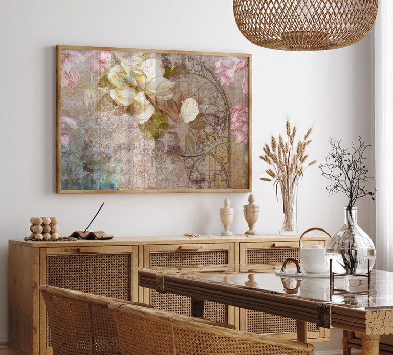 Plakat Magnolie Vintage