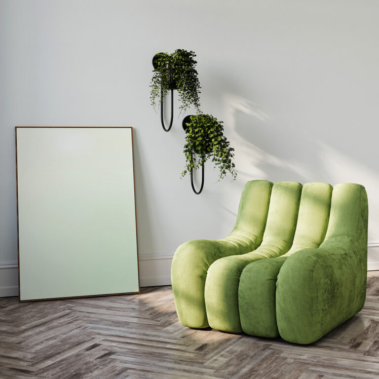Plakat Pastelowa Zieleń Ombre