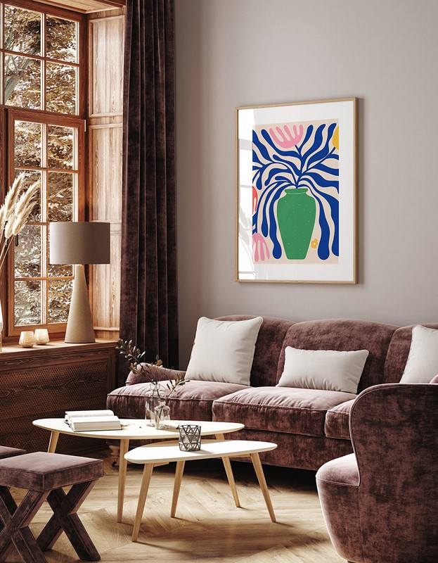 Plakat Pop Art Kwiaty