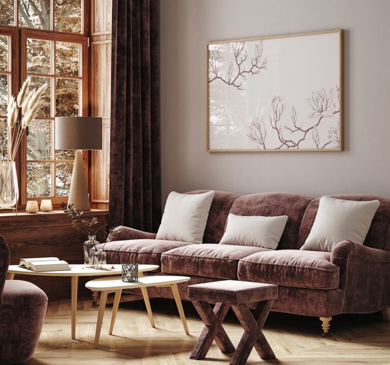 Plakat Rysowane Magnolie