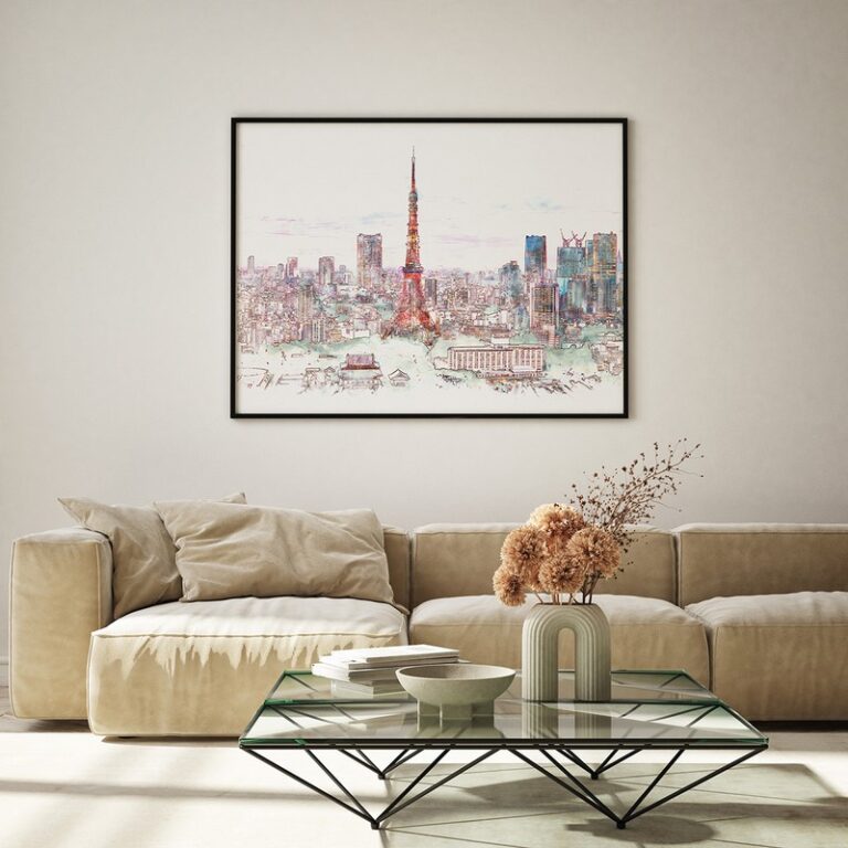 Plakat Tokio Tower