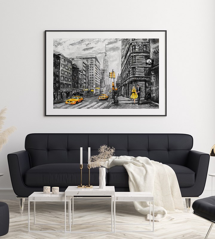 Plakat Ulice Nowego Jorku