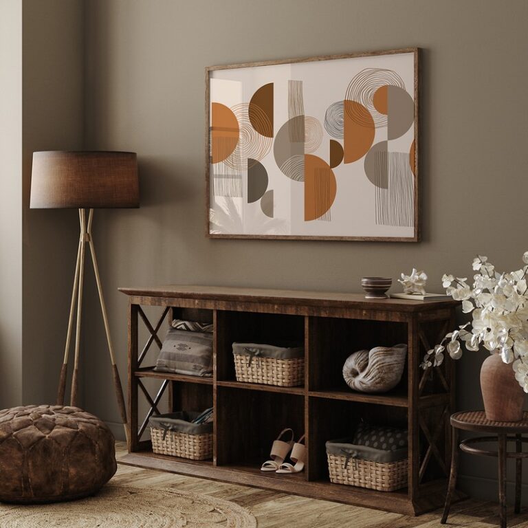 Plakat Ziemista Geometria