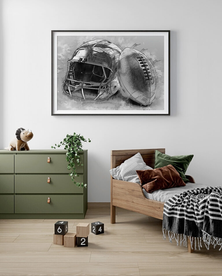 Futbol Amerykański – American Football Plakat