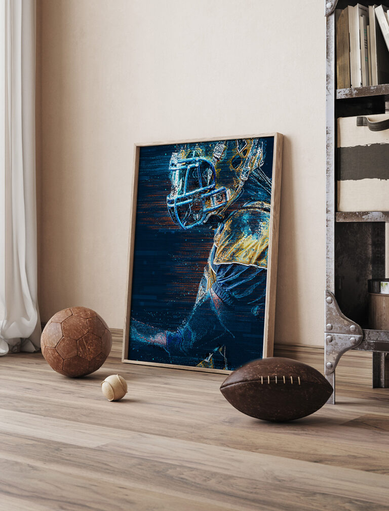 Futbol Amerykański – Football Energy Plakat