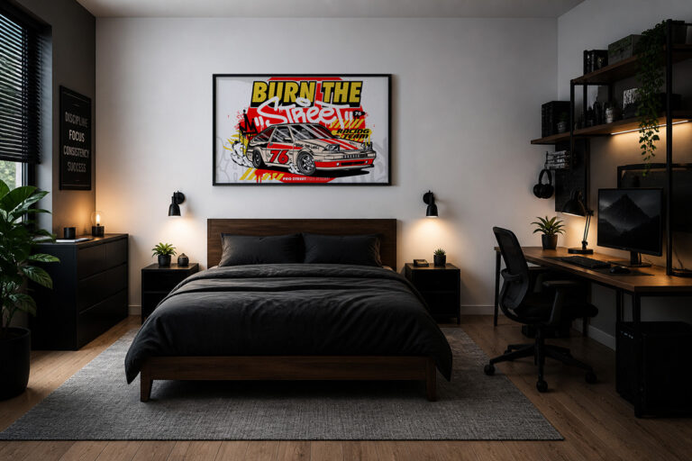 Burn the Street – Pro Street Racing 76 Plakat