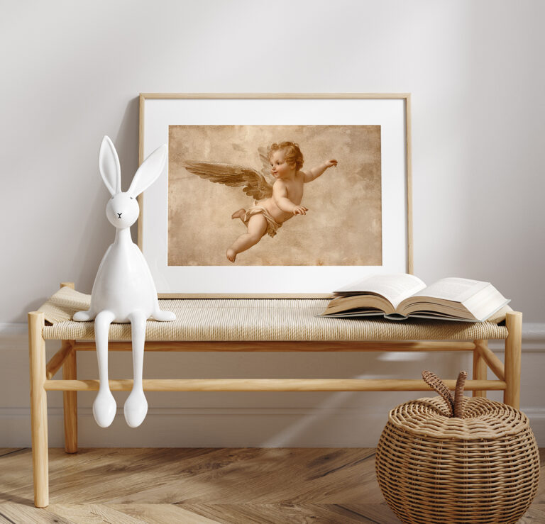 Latający Aniołek – Flying Cherub Plakat