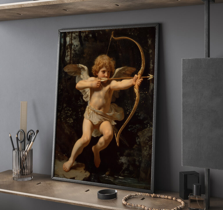Anioł z Łukiem – Cherub z Łukiem Plakat