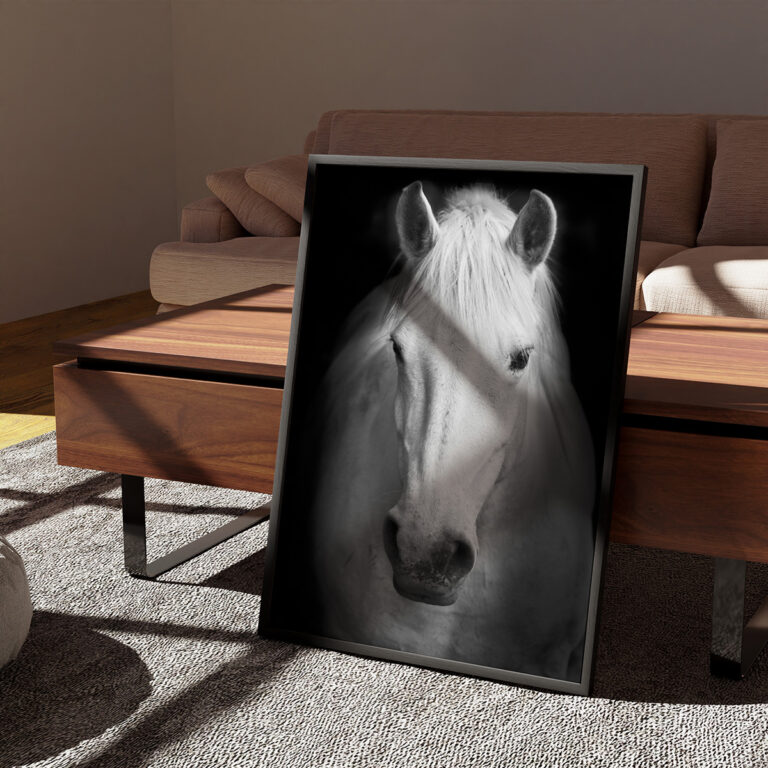 Biały Koń – White Horse Plakat