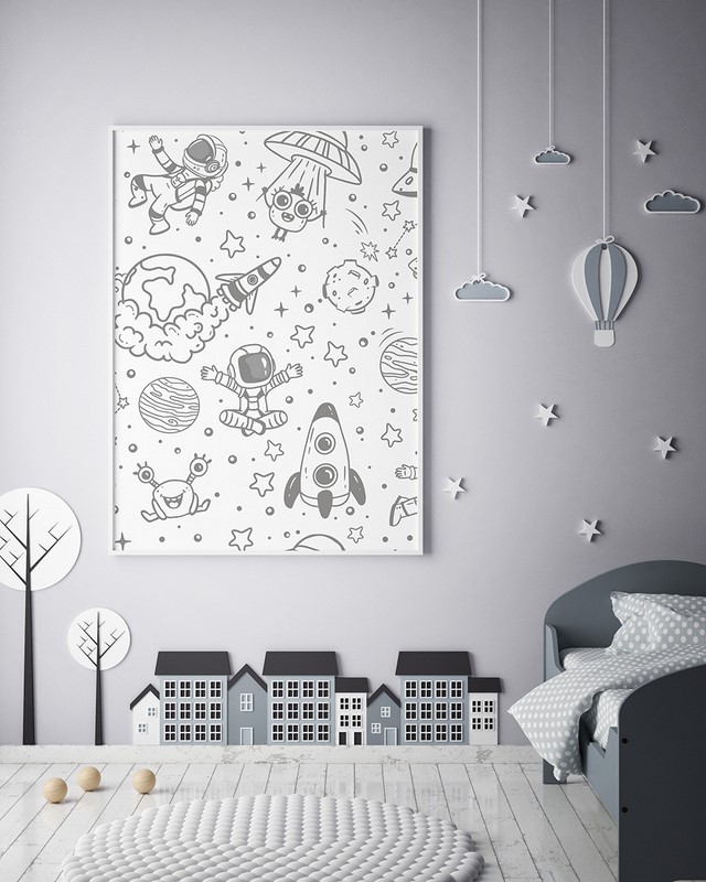 Plakat Wyprawa w Kosmos